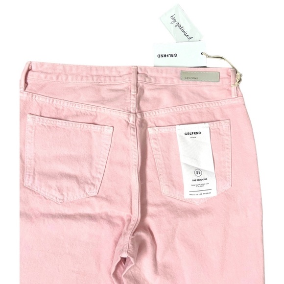 NWT GRLFRND The Karolina High Waist Skinny Pink Jeans - Size 31 - Picture 11 of 13